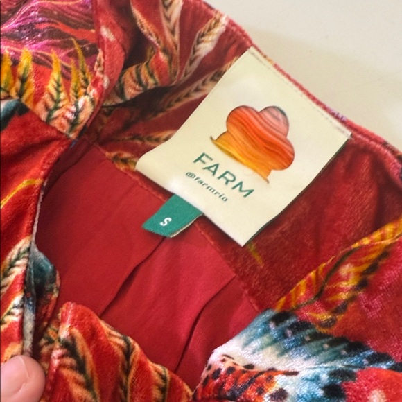 FARM Rio Red Floral Mini Dress - Picture 7 of 9